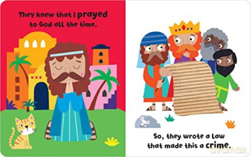 Daniel and the Lions with Touch and Feel - Inspirational Gift Idea, Perfect for Sunday School Prizes, Christenings and More - Katherine Walker [KSIĄŻKA]