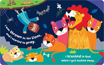 Daniel and the Lions with Touch and Feel - Inspirational Gift Idea, Perfect for Sunday School Prizes, Christenings and More - Katherine Walker [KSIĄŻKA]