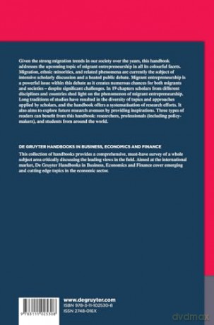 De Gruyter Handbook of Migrant Entrepreneurship (De Gruyter Handbooks in Business, Economics and Finance) - Beata Glinka [KSIĄŻKA]