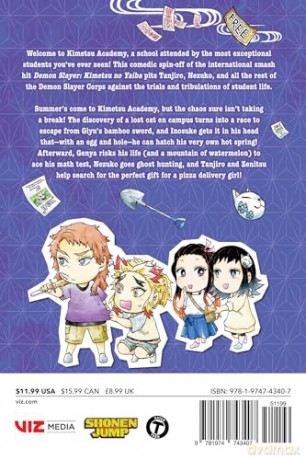 Demon Slayer: Kimetsu Academy, Vol. 2: Kimetsu Academy 2: Volume 2 - Koyoharu Gotouge [KOMIKS]