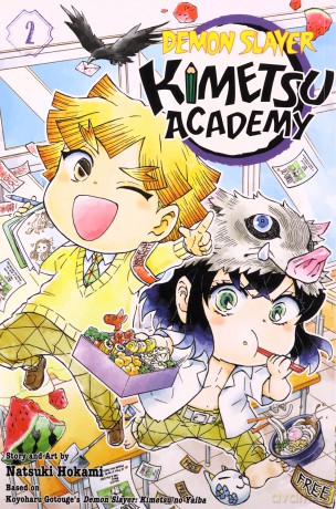 Demon Slayer: Kimetsu Academy, Vol. 2: Kimetsu Academy 2: Volume 2 - Koyoharu Gotouge [KOMIKS]