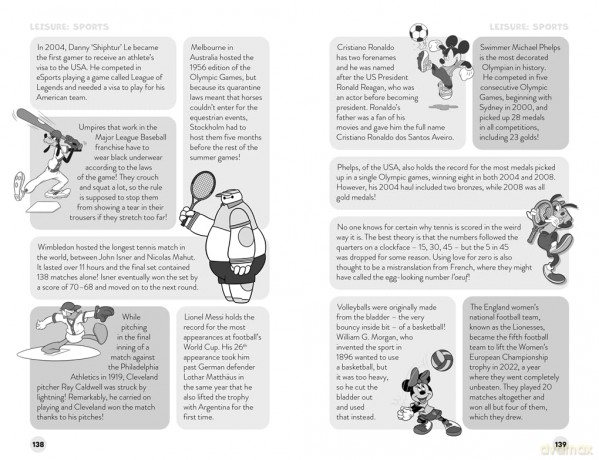 Disney Fascinating Facts: Over 1,000 real-world facts for curious minds - Walt Disney [KSIĄŻKA]
