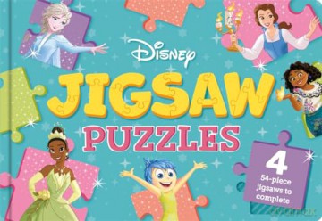 Disney: Jigsaw Puzzles (4 54-piece jigsaws to complete!) [KSIĄŻKA]
