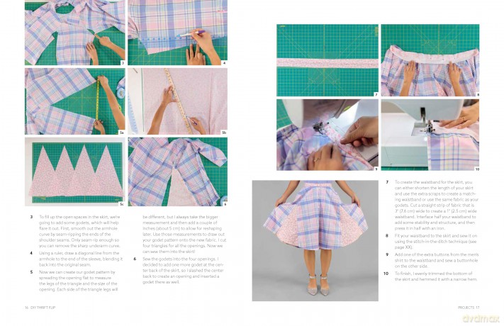 DIY Thrift Flip: Sewing Techniques for Transforming Old Clothes into Fun, Wearable Fashions - April Yang [KSIĄŻKA]