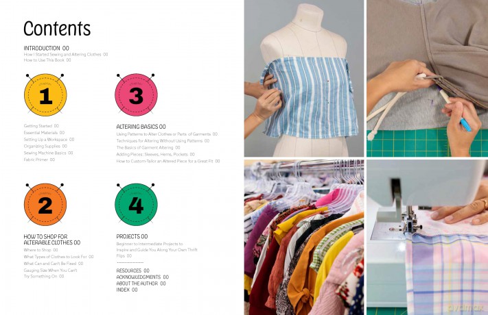 DIY Thrift Flip: Sewing Techniques for Transforming Old Clothes into Fun, Wearable Fashions - April Yang [KSIĄŻKA]