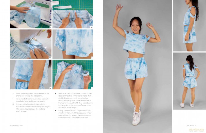DIY Thrift Flip: Sewing Techniques for Transforming Old Clothes into Fun, Wearable Fashions - April Yang [KSIĄŻKA]