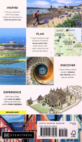 DK Eyewitness Brittany (Travel Guide) - Dk Eyewitness [KSIĄŻKA]