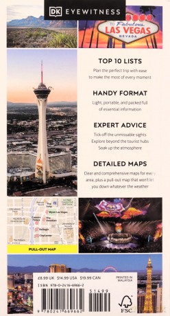 DK Eyewitness Top 10 Las Vegas (Pocket Travel Guide) [KSIĄŻKA]