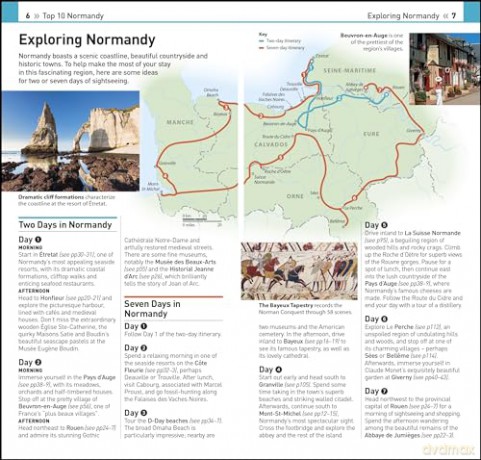 DK Eyewitness Top 10 Normandy (Pocket Travel Guide) [KSIĄŻKA]