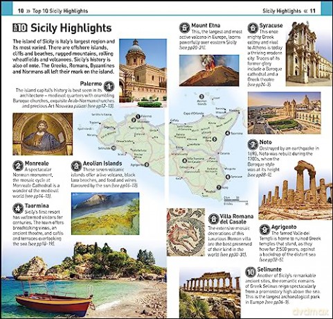 DK Eyewitness Top 10 Sicily (Pocket Travel Guide) - Dk Eyewitness [KSIĄŻKA]