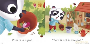 DK Super Phonics My First Decodable Stories Pet Shop Panda - Dk [KSIĄŻKA]
