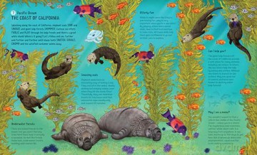 Drop into the Ocean: A Tour of the World's Oceans and Seas - Karen Wasson [KSIĄŻKA]
