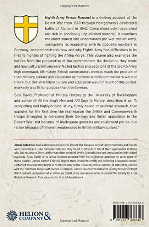 Eighth Army versus Rommel: Tactics, Training and Operations in North Africa 1940-1942 - J Colvin [KSIĄŻKA]
