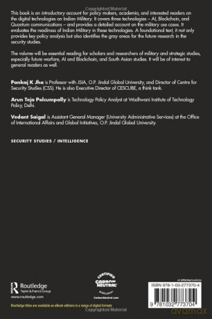Emerging Digital Technologies and India's Security Sector: AI, Blockchain, and Quantum Communications - Pankaj K Jha [KSIĄŻKA]