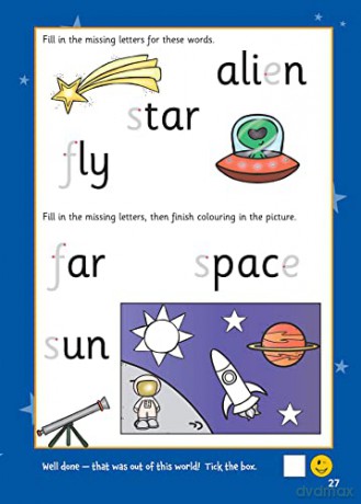 English Activity Book for Ages 4-5 (Reception) (CGP Reception Activity Books and Cards) [KSIĄŻKA]