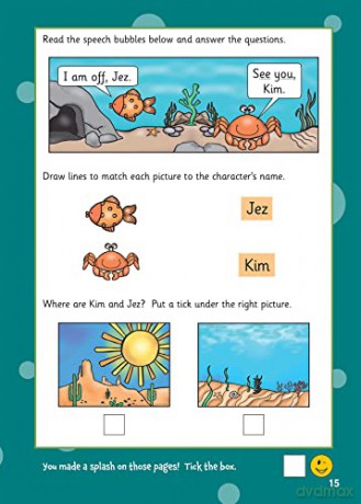 English Activity Book for Ages 4-5 (Reception) (CGP Reception Activity Books and Cards) [KSIĄŻKA]