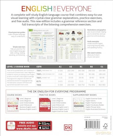 English for Everyone Course Book Level 1 Beginner: A Complete Self-Study Programme (DK English for Everyone) - Dk [KSIĄŻKA]