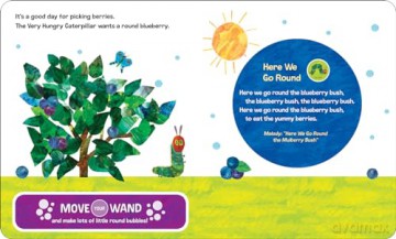 Eric Carl Bubble Wand Songbook Very Sunny Day Sound Book Set - Pi Kids [KSIĄŻKA]