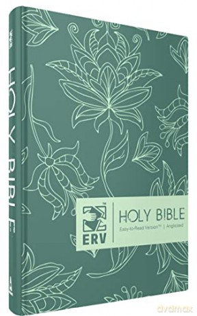 ERV Holy Bible Hardback Floral, Anglicized, (Easy-to-Read Version) [KSIĄŻKA]