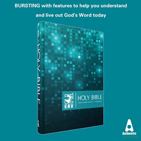 ERV Holy Bible Hardback Teal, Anglicized, (Easy-to-Read Version) [KSIĄŻKA]