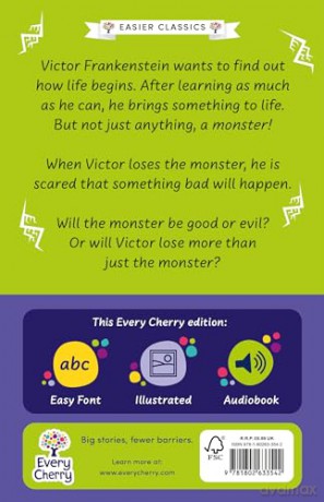 Every Cherry Frankenstein: Accessible Easier Edition: 1 (Easier Classics Reading Library: The Starter Collection) - Gemma Barder [KSIĄŻKA]