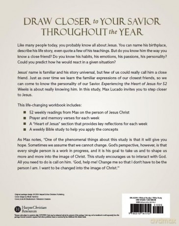 Experiencing the Heart of Jesus for 52 Weeks Revised and Updated: A Year-Long Bible Study (Life Lessons Bible Study) - Lucado Max [KSIĄŻKA]