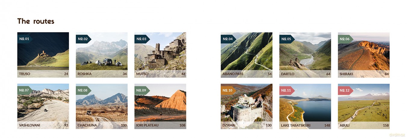 Explore Georgia - 24 of the best off-road routes - 4x4, van, bike and cycle: Georgia Travel Guide Book - Caucasus [KSIĄŻKA]