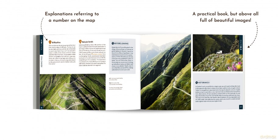 Explore Georgia - 24 of the best off-road routes - 4x4, van, bike and cycle: Georgia Travel Guide Book - Caucasus [KSIĄŻKA]
