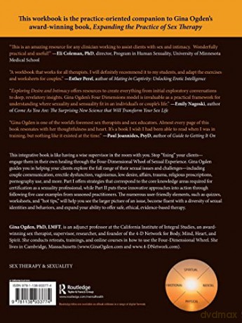 Exploring Desire and Intimacy: A Workbook for Creative Clinicians - Gina Ogden [KSIĄŻKA]
