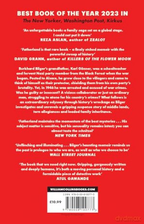 Fatherland: A Memoir of World War Two, Conscience and Family Secrets Written by a New Yorker Staff Writer - Burkhard Bilger [KSIĄŻKA]