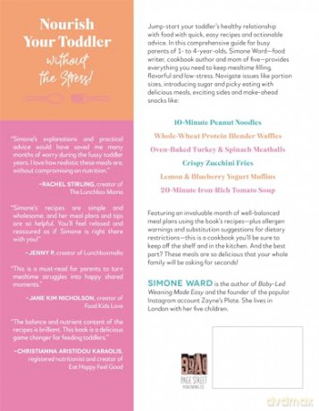 Feeding Toddlers: The Complete Guide to Maintaining Nutrition and Variety with Easy Family Meals - Simone Ward [KSIĄŻKA]