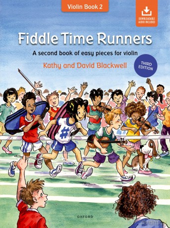 Fiddle Time Runners (Third Edition): A second book of easy pieces for violin [KSIĄŻKA]