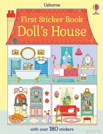 First Sticker Book Doll's House (First Sticker Books) - Abigail Wheatley [KSIĄŻKA]