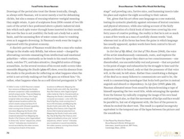 Focal Points: Bruce Nauman - Robert Storr [KSIĄŻKA]