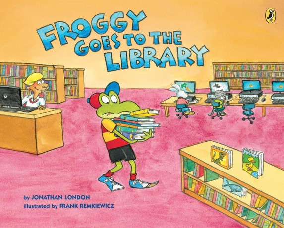 Froggy Goes to the Library - Jonathan London [KSIĄŻKA]