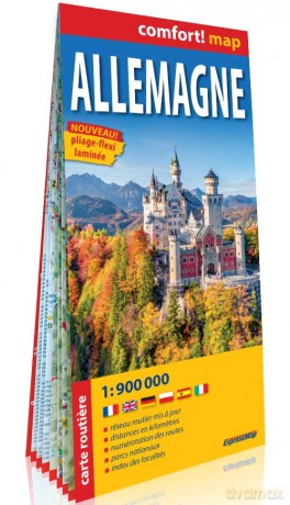 Germany (comfort! map) - Comfort Map [KSIĄŻKA]