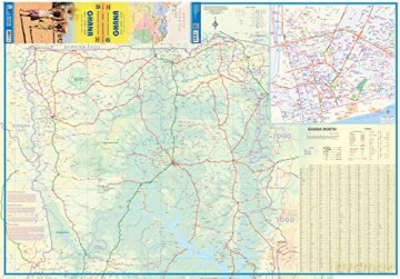 Ghana itm r/v (r): A Travellers Reference Map - Itmb [KSIĄŻKA]