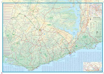 Ghana itm r/v (r): A Travellers Reference Map - Itmb [KSIĄŻKA]