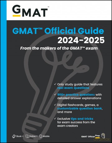 GMAT Official Guide 2024-2025: Book + Online Question Bank: From the Makers of the GMAT Exam (GMAT Official Guides) [KSIĄŻKA]