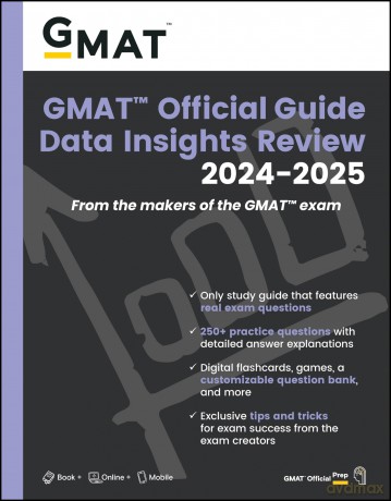 GMAT Official Guide Data Insights Review 2024-2025: Book + Online Question Bank [KSIĄŻKA]