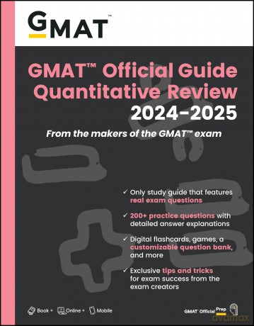 GMAT Official Guide Quantitative Review 2024-2025: Book + Online Question Bank [KSIĄŻKA]