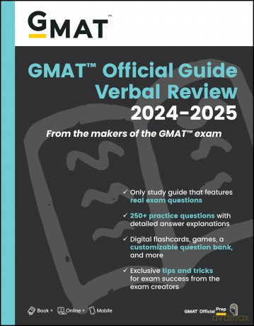 GMAT Official Guide Verbal Review 2024-2025: Book + Online Question Bank [KSIĄŻKA]