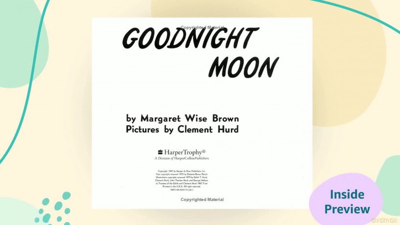 Goodnight Moon - Margaret Wise Brown [KSIĄŻKA]