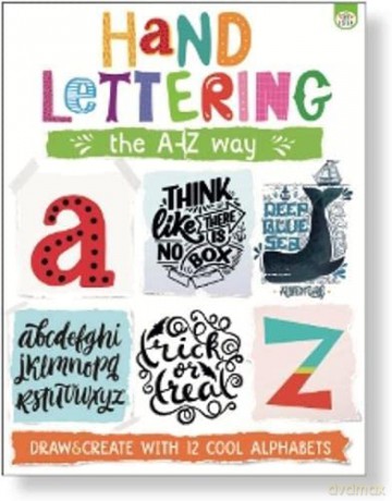 Hand Lettering: the A-Z Way - Elizabeth Golding [KSIĄŻKA]