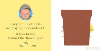 HIDE-AND-SEEK_PERCY PARK K BRD: A fun, new illustrated board book with felt flaps, perfect for babies and toddlers (Percy the Park Keeper) - Nick Butterworth [KSIĄŻKA]