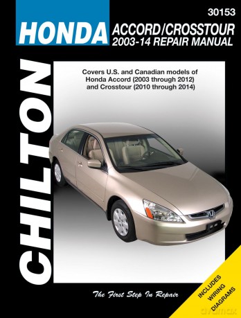 Honda Accord/Crosstour (Chilton): 2003-14 (Chilton Automotive) [KSIĄŻKA]