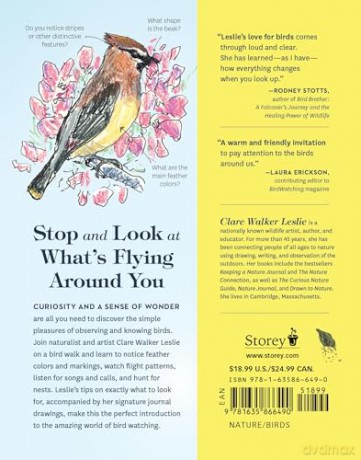 How to Look at a Bird: Open Your Eyes to the Joy of Watching and Knowing Birds - Clare Walker Leslie [KSIĄŻKA]