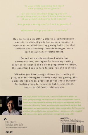 How to Raise a Healthy Gamer: Break Bad Screen Habits, End Power Struggles, and Transform Your Relationship with Your Kids - Kanojia Dr Alok [KSIĄŻKA]