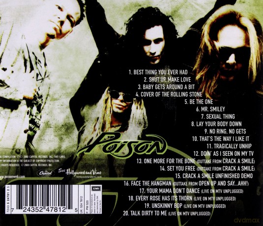 Poison: Crack A Smile And More [CD]