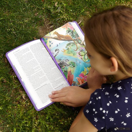 ICB, Holy Bible, Leathersoft, Purple: International Children's Bible [KSIĄŻKA]